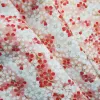 Japanese-style simple cherry blossom floral DIY fabric, all-cotton gilded printed clothing, bags, home textiles, gold powder fabric, Japanese-style bag and clothing fabric, handcrafted patchwork fabric art Specification image